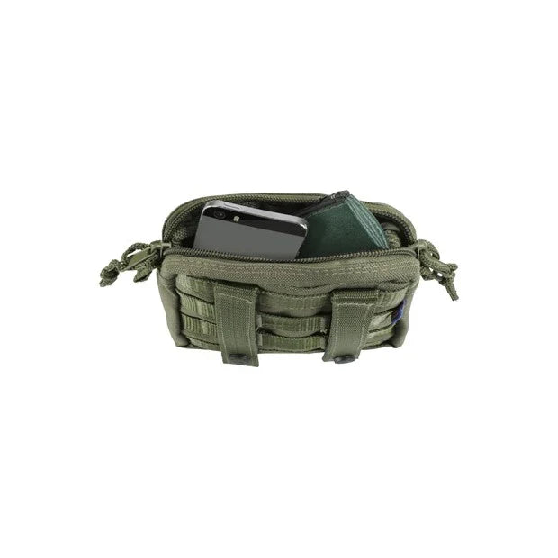 Pochette molle 15 x 15 cm Kaki