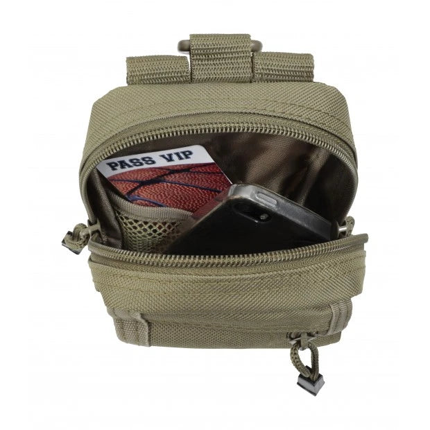 Poche molle multi compartiments ripstop 15 x11 x 6cm Oryx