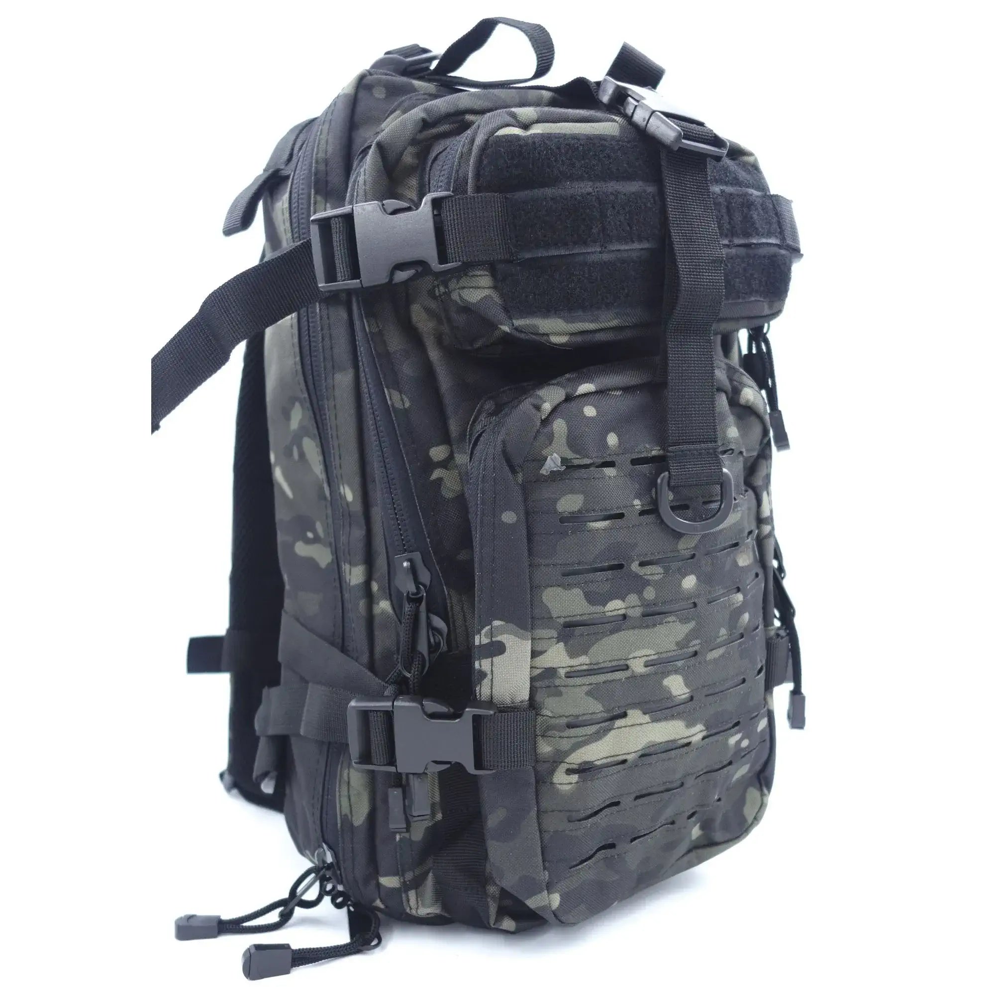 Sac à dos ASSAULT Pack Système MOLLE 27L camo noir