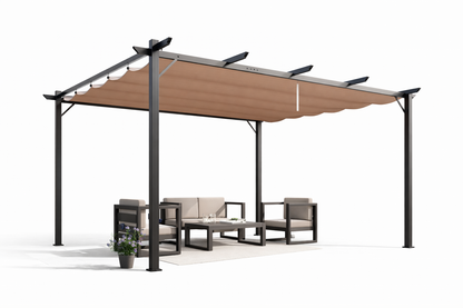 Pergola Aluminium 3x4m 15 ans de durabilité
