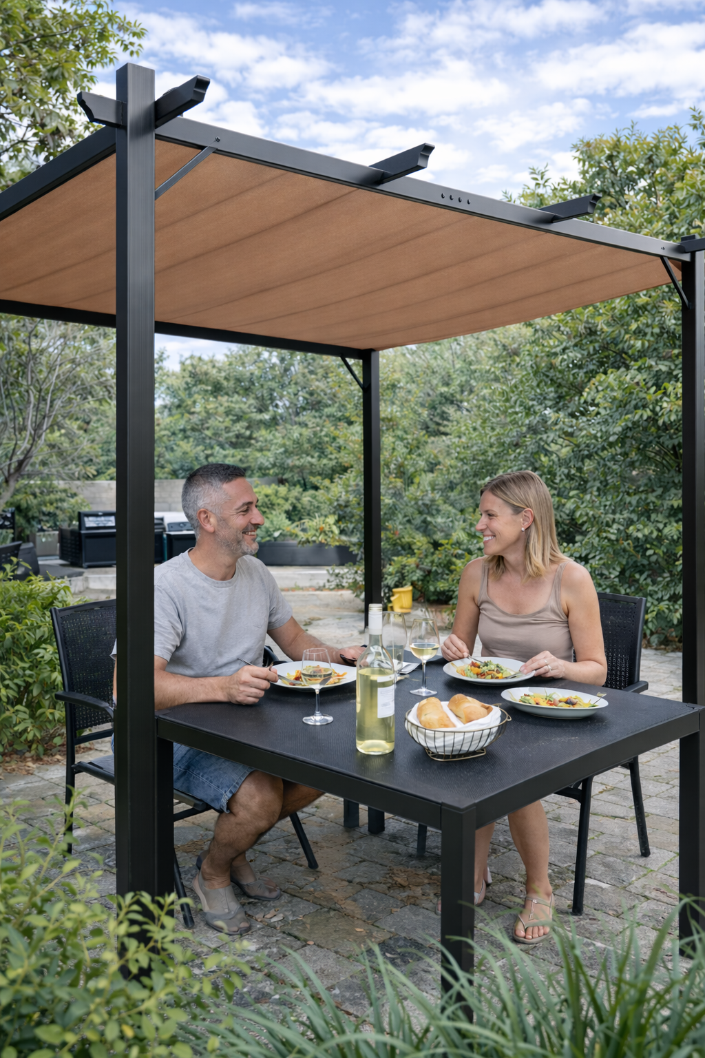 Pergola Aluminium 3x4m 15 ans de durabilité