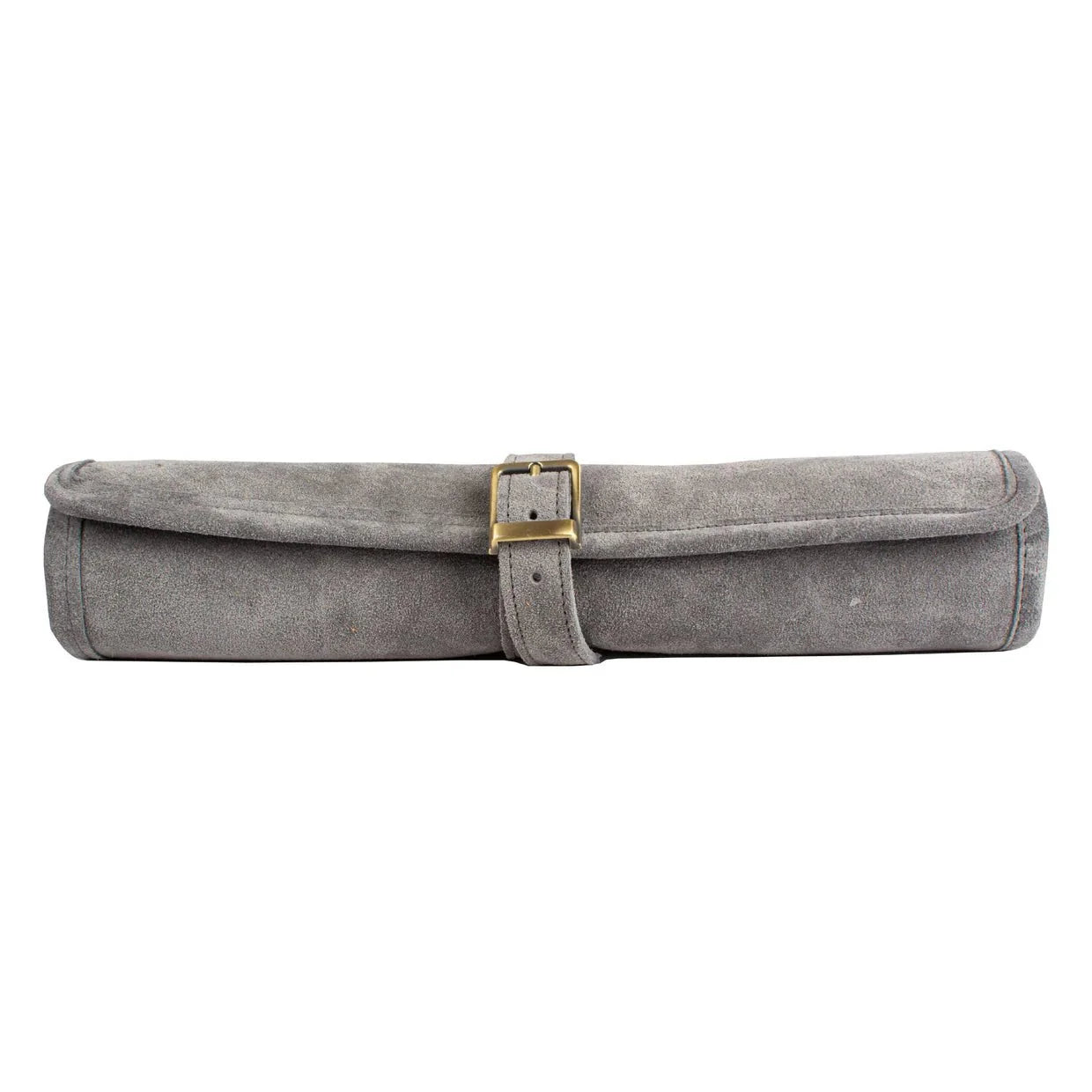 Rollable Genuine Leather Travel Backgammon