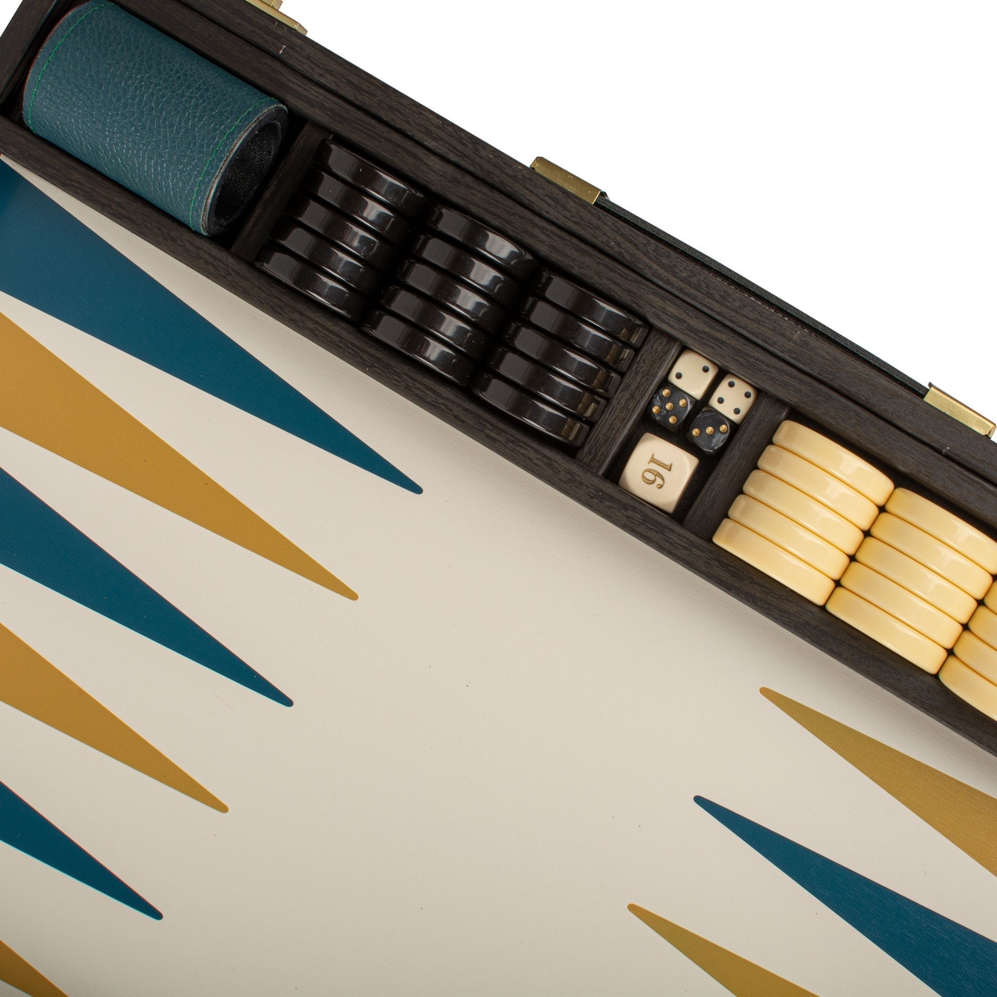 Manopoulos Grand Prix Tournament Backgammon Set