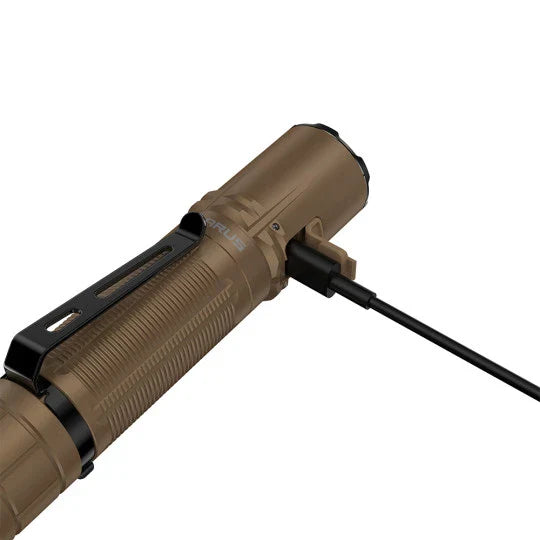 Lampe tactique rechargeable XT2CR PRO - 2100 lumens - tan