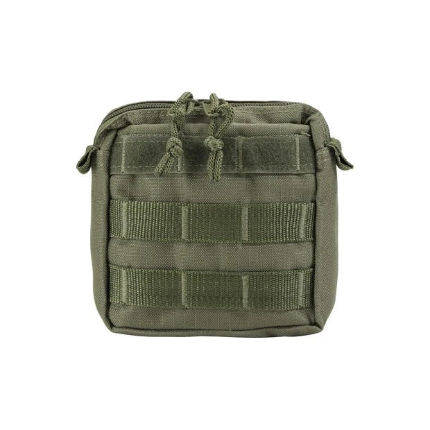 Pochette molle 15 x 15 cm Kaki