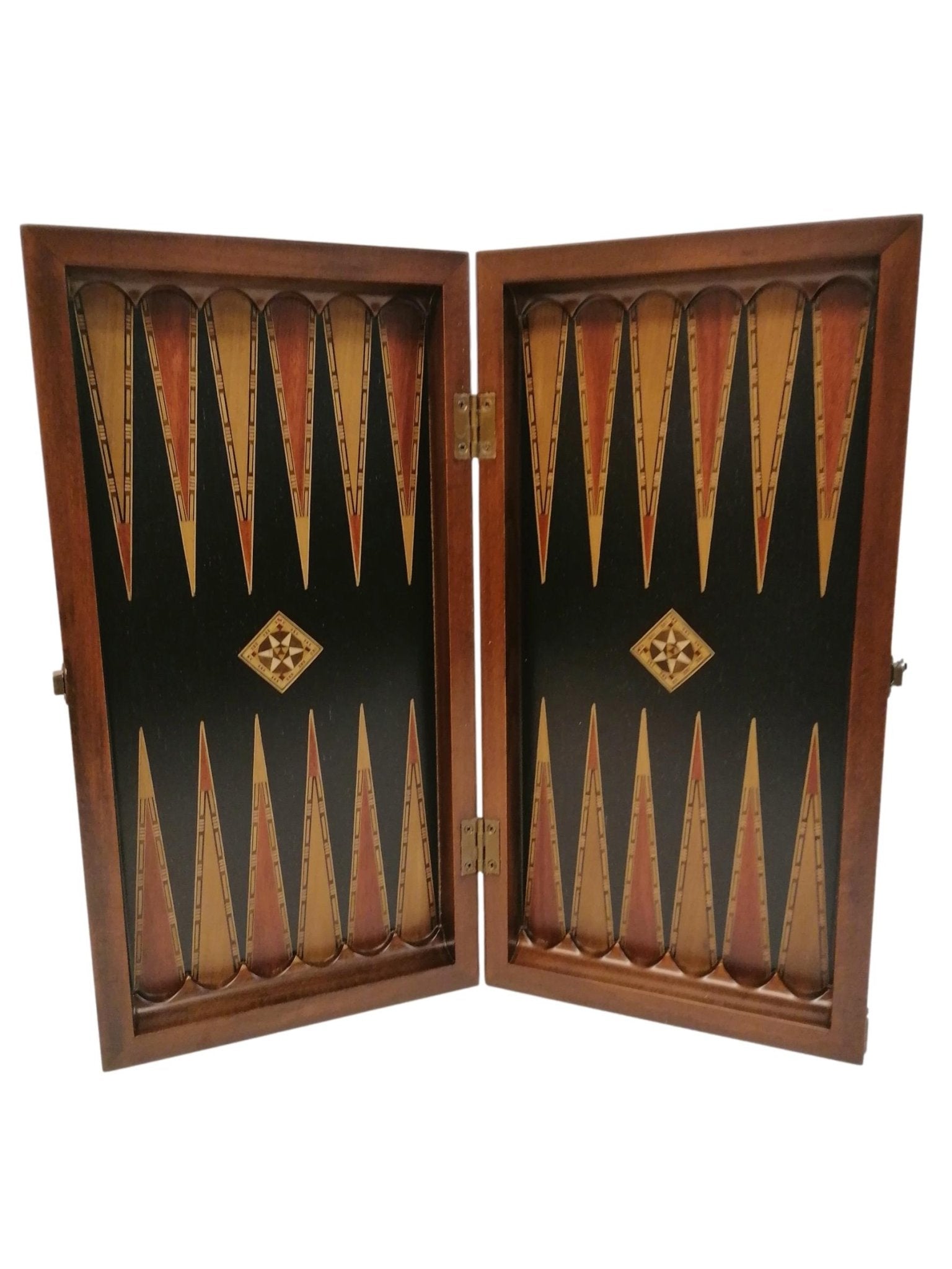 Hand-Carved Tavla Board - Backgammon, Chess & Draughts